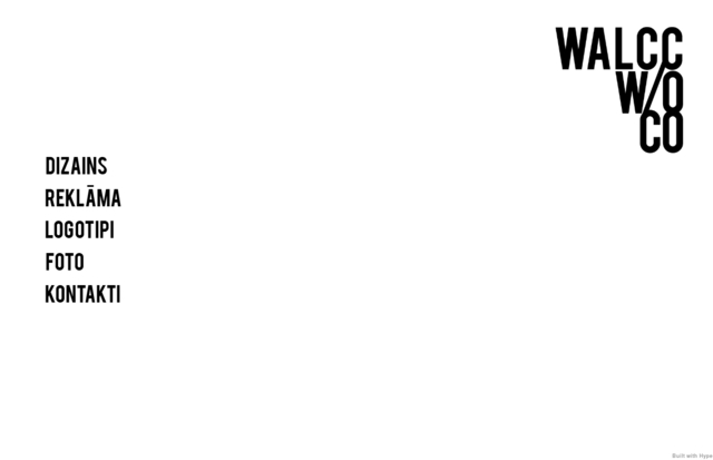 Reklāmas aģentūra Walcc w/o co, IK